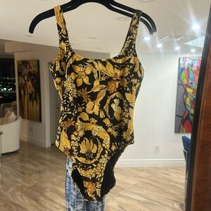 Versace swimsuit. Size 2 (can fit small thru a large medium)